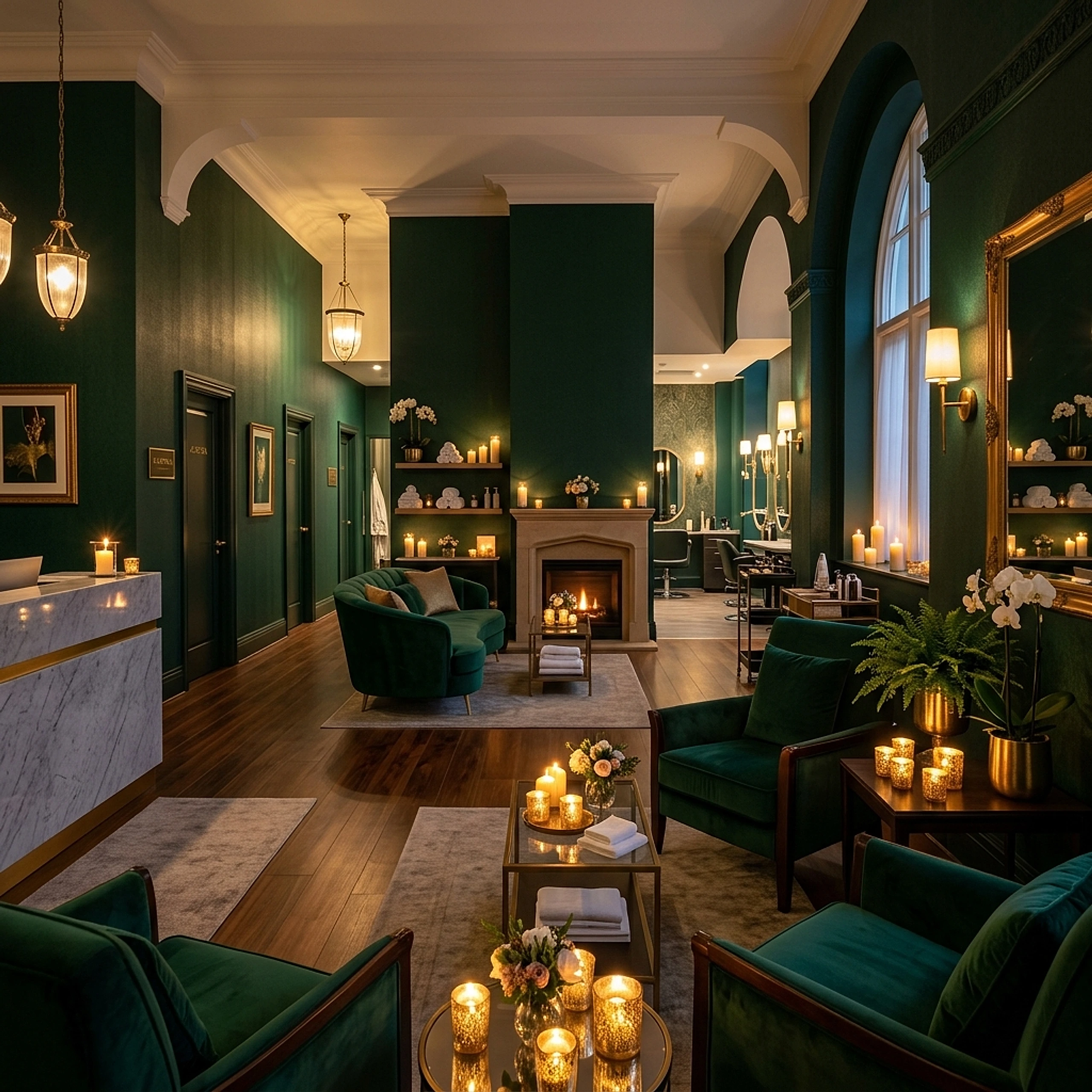 Luxury Spa Interior
